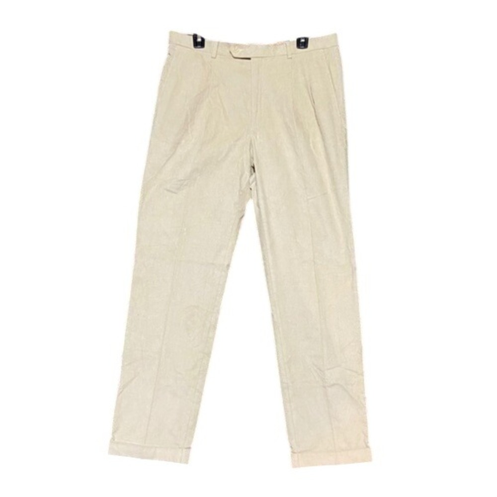 Lauren‎ Ralph Lauren Mens Neil Corduroy Trousers Khaki Tan 34W x 32L New